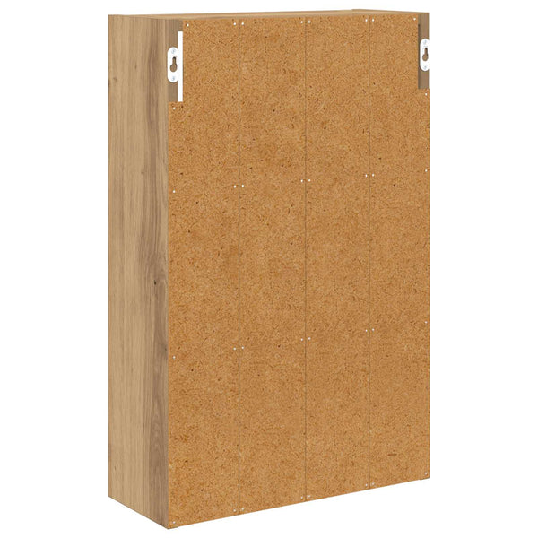 Meuble haut de salle de bain vidaXL chêne Artisan 40 x 16 x 62,5 cm