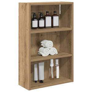 Meuble haut de salle de bain vidaXL chêne Artisan 40 x 16 x 62,5 cm