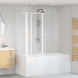 Matte Badewannenabtrennung 120x70x137cm