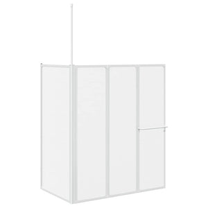 Matte Badewannenabtrennung 120x70x137cm