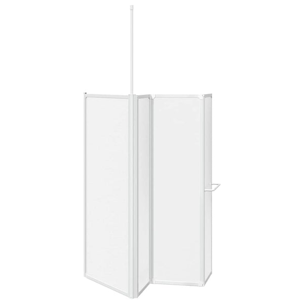 Matte Badewannenabtrennung 120x70x137cm