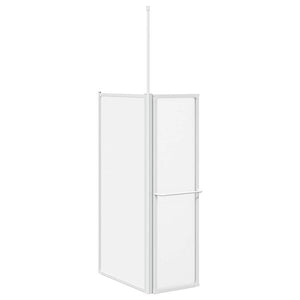 Matte Badewannenabtrennung 120x70x137cm