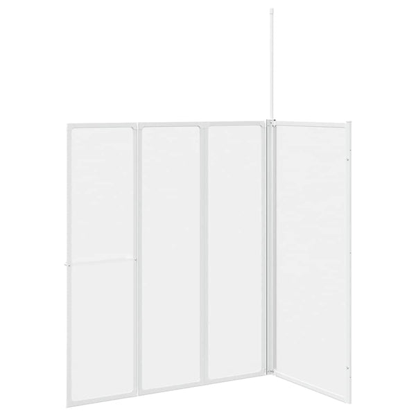 Matte Badewannenabtrennung 120x70x137cm