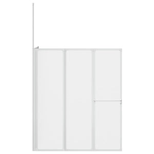Matte Badewannenabtrennung 120x70x137cm