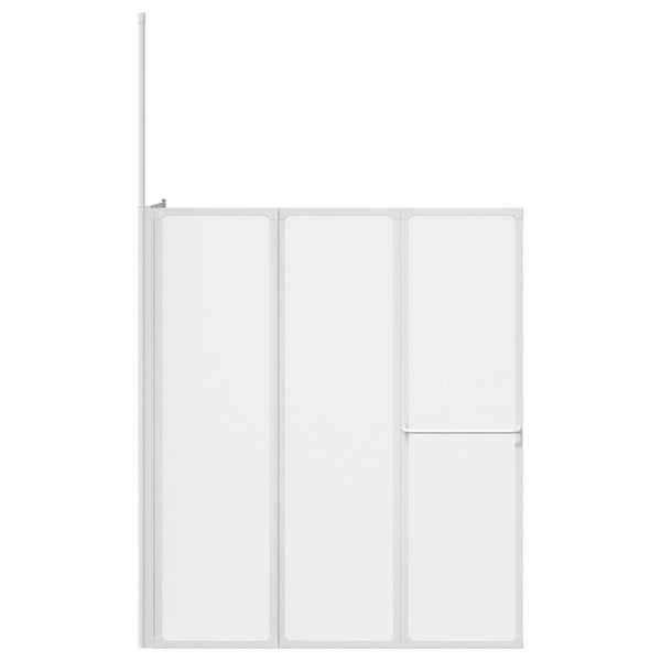 Matte Badewannenabtrennung 120x70x137cm