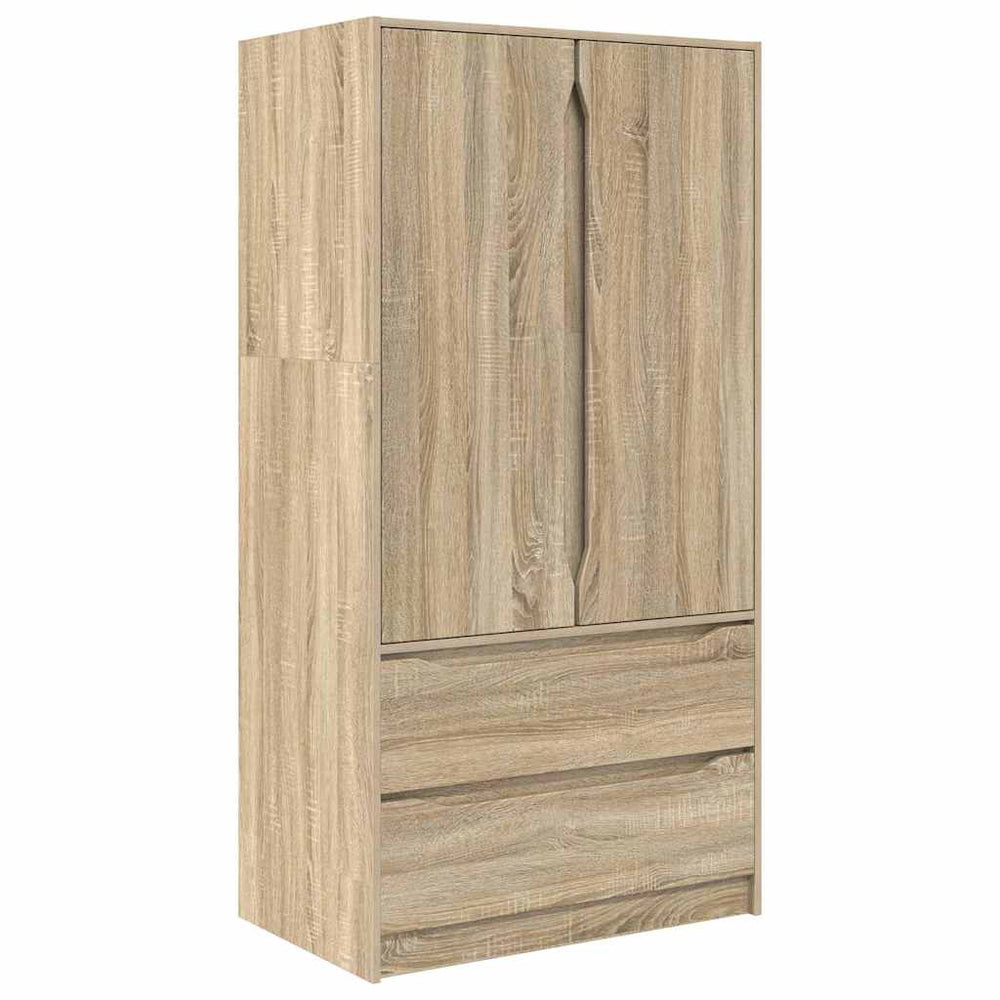 Kleiderschrank Sonoma Eiche, 79,5 cm