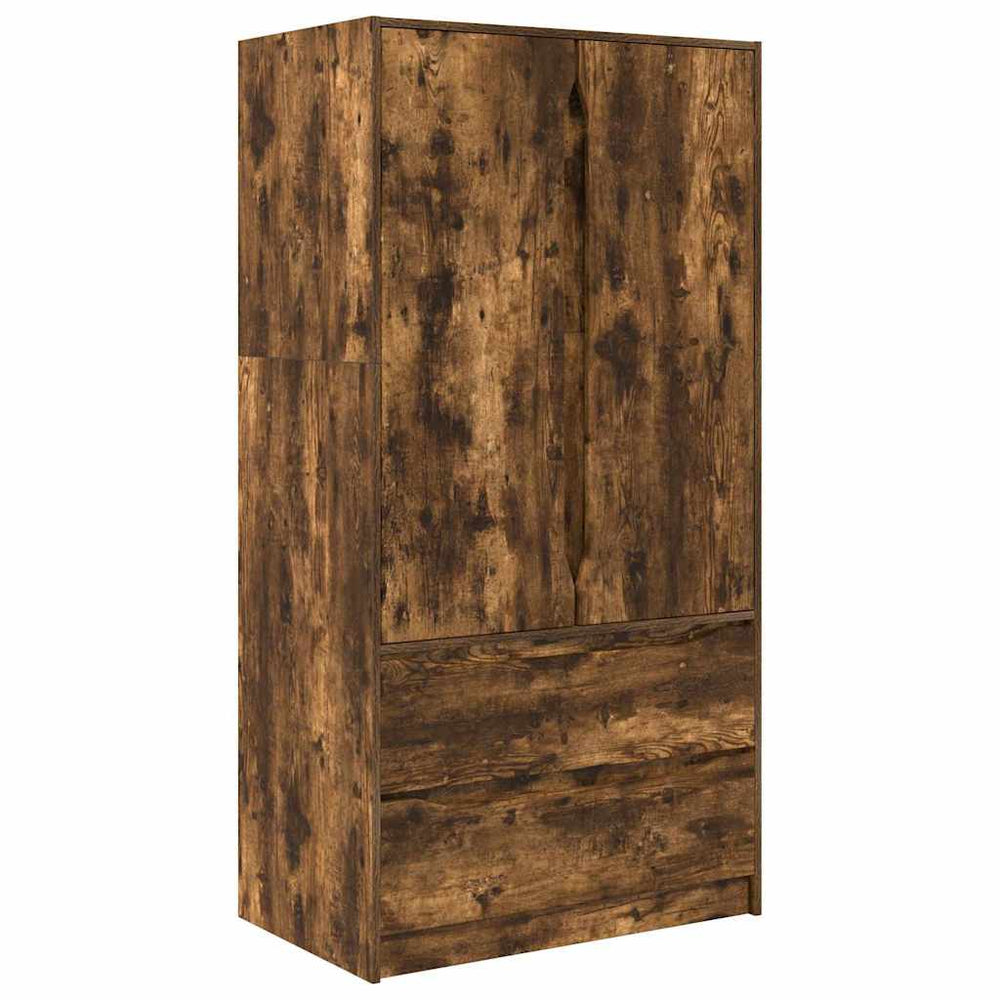 Kleiderschrank Geräucherte Eiche 79,5x49x156 cm