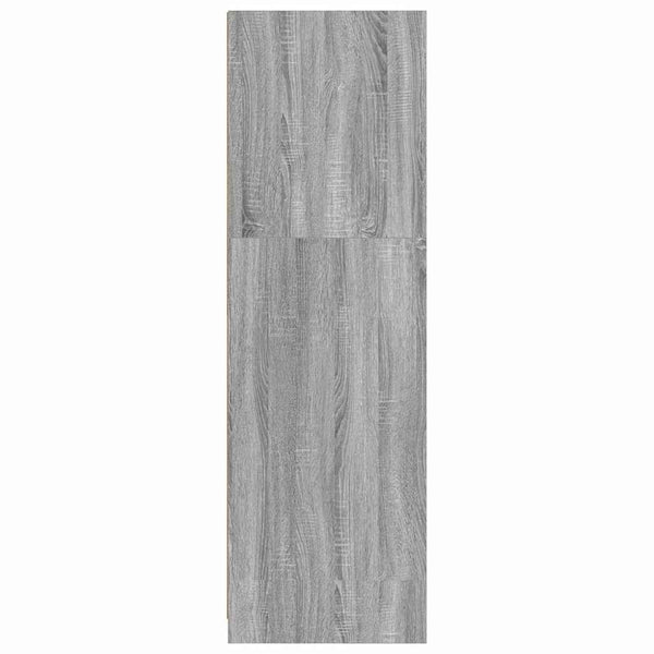 vidaXL Armoire Sonoma Gris 79,5 x 49 x 156 cm Aggloméré
