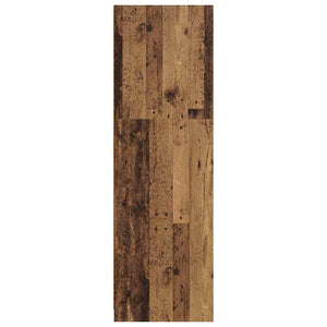 vidaXL Armoire avec porte en bois de récupération 79,5 x 49 x 156 cm Bois d'ingénierie