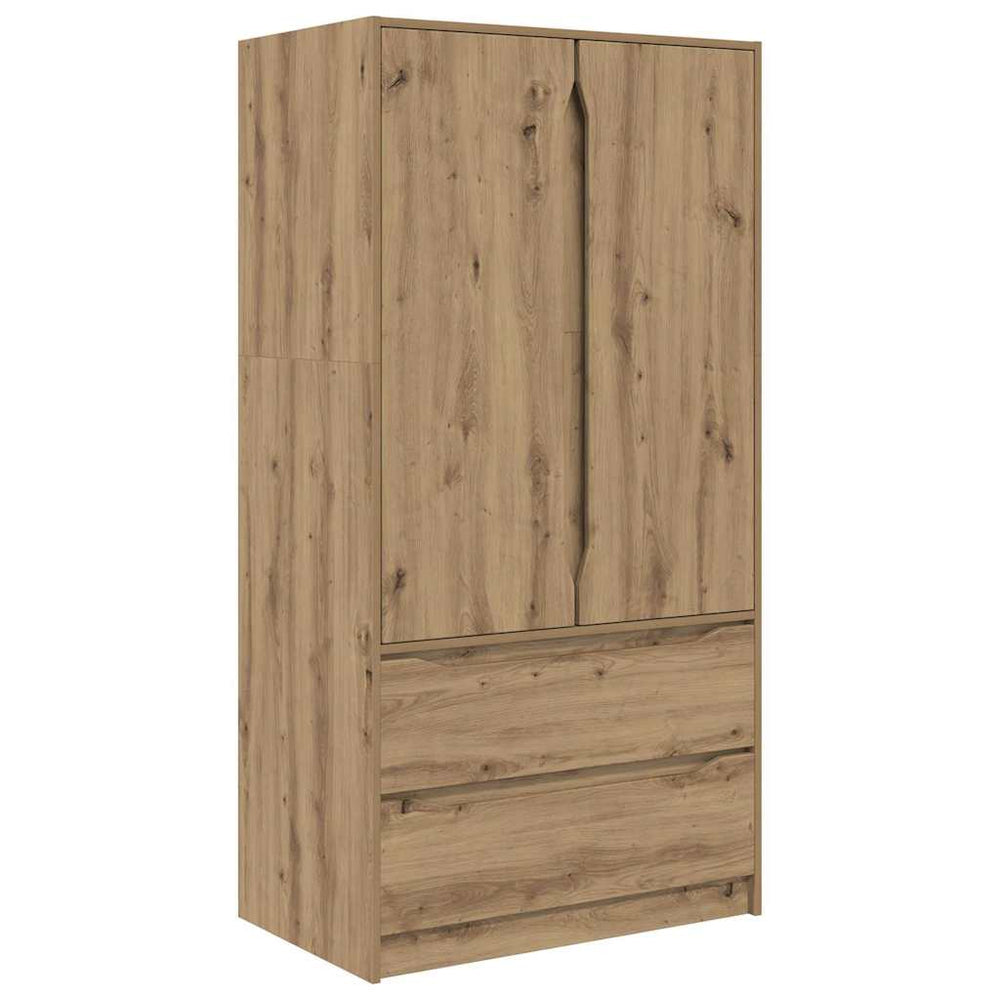 Kleiderschrank Artisan Eiche 79,5x49x156cm