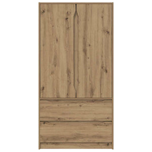 Kleiderschrank Artisan Eiche 79,5x49x156cm