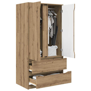 Kleiderschrank Artisan Eiche 79,5x49x156cm