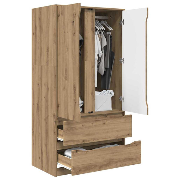 Kleiderschrank Artisan Eiche 79,5x49x156cm