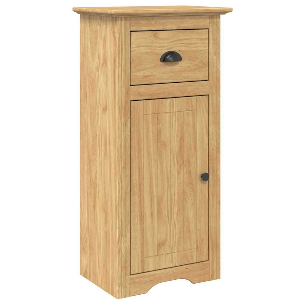 vidaXL Meuble de salle de bain BODO marron miel 44 x 30 x 90 cm bois d'ingénierie