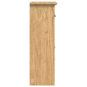 Badezimmerschrank Honigbraun 44x30x90cm