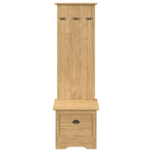 Flurschrank BODO Honigbraun Holzwerkstoff