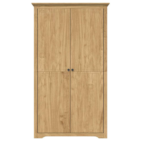 vidaXL Armoire BODO marron miel 53,5 x 99 x 173 cm bois d'ingénierie
