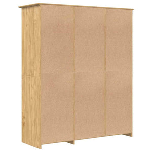 Kleiderschrank BODO Honigbraun 146 cm