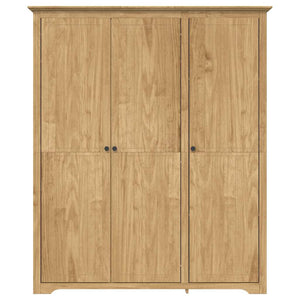 Kleiderschrank BODO Honigbraun 146 cm