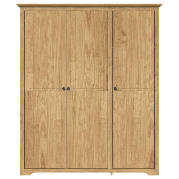 Kleiderschrank BODO Honigbraun 146 cm
