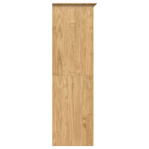 Kleiderschrank BODO Honigbraun 146 cm