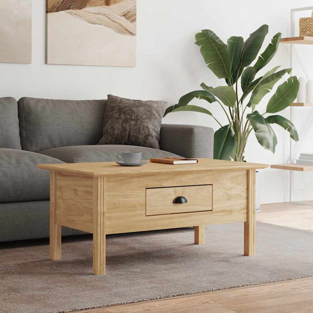 Couchtisch BODO Honigbraun 100 cm