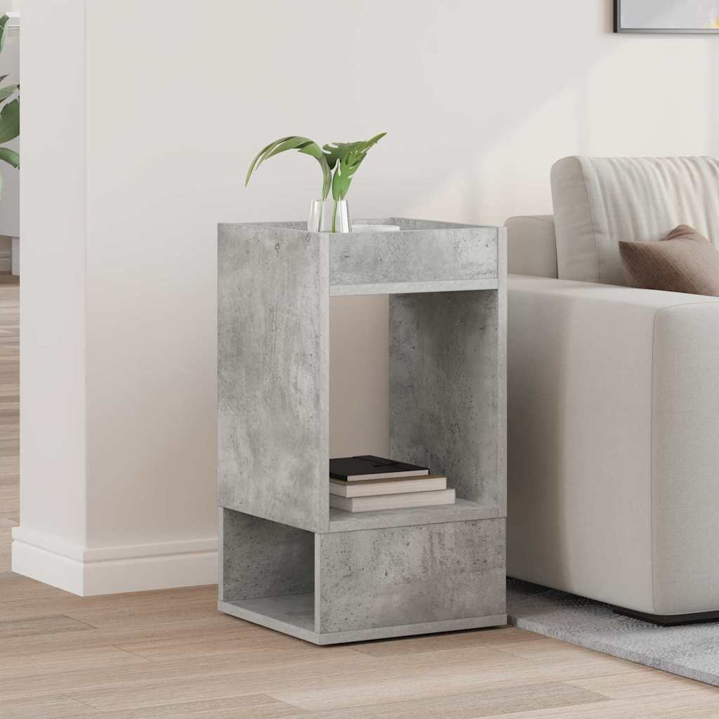 Beistelltisch Beton Grau 30x30x56cm