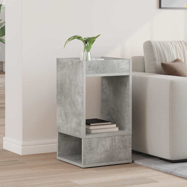 Beistelltisch Beton Grau 30x30x56cm