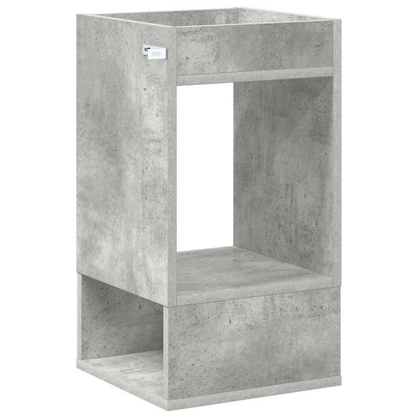 Beistelltisch Beton Grau 30x30x56cm