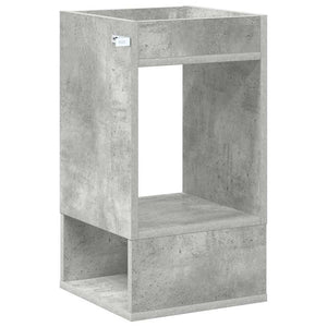 Beistelltisch 2er-Set, Betongrau, 30x56 cm