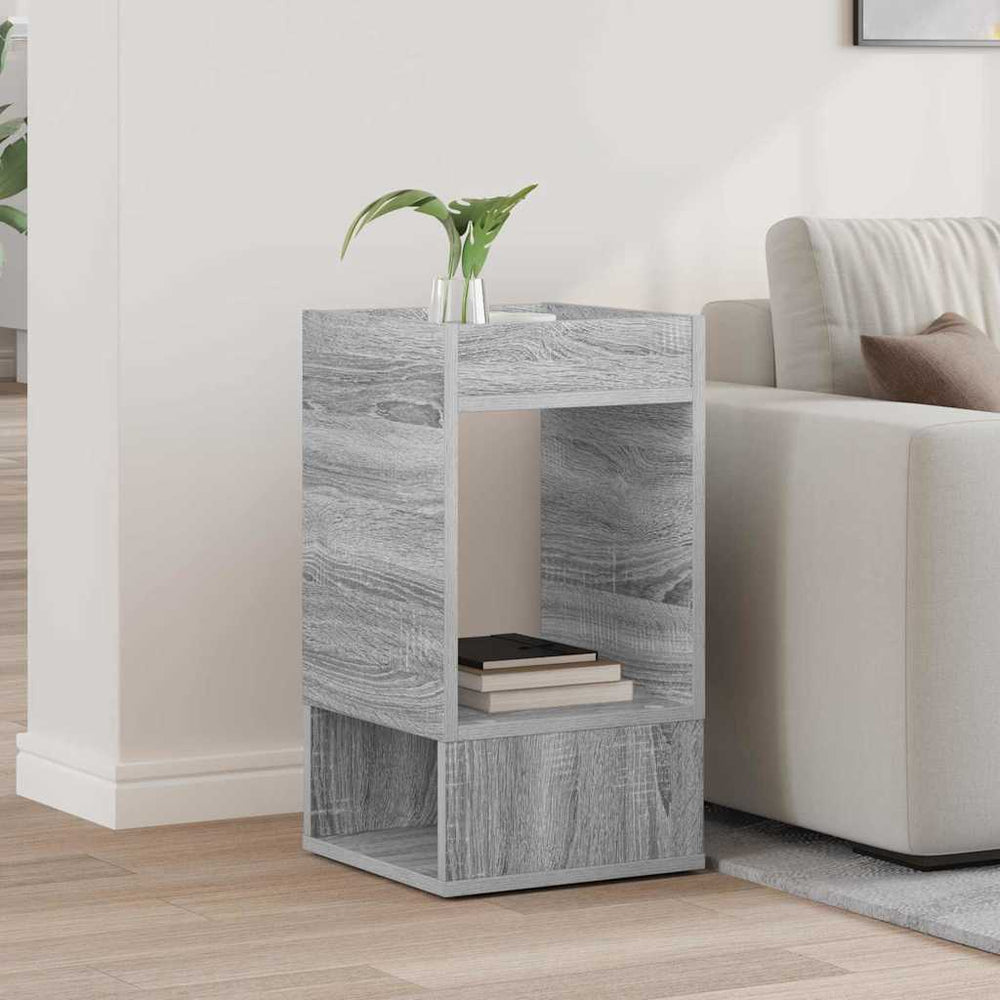 Beistelltisch Grau Sonoma 30x30x56cm