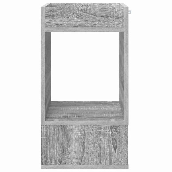 Beistelltisch Grau Sonoma 30x30x56cm