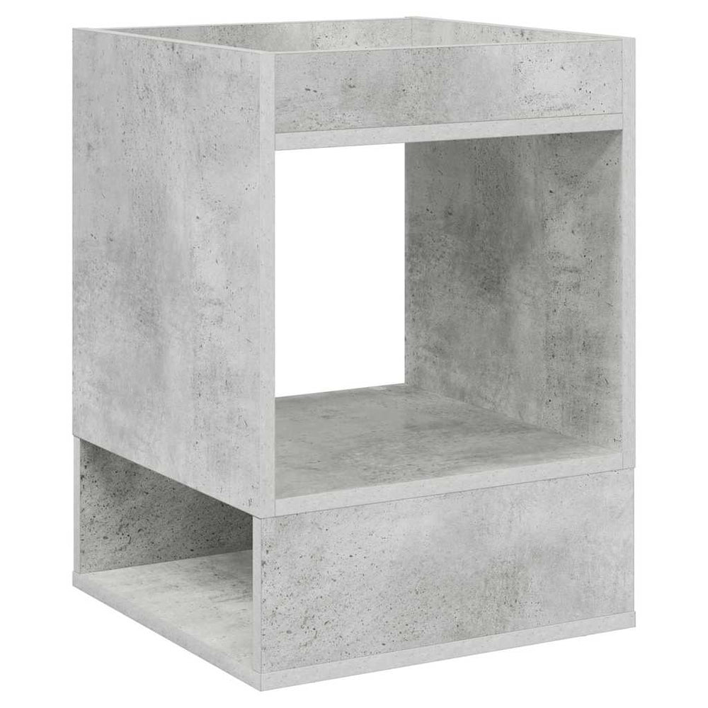 Beistelltisch 2er-Set Beton Grau