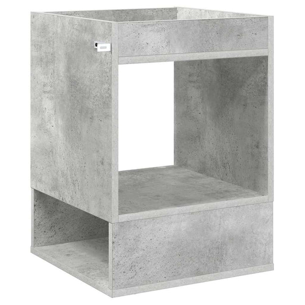 Beistelltisch 2er-Set Beton Grau