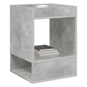Beistelltisch 2er-Set Beton Grau