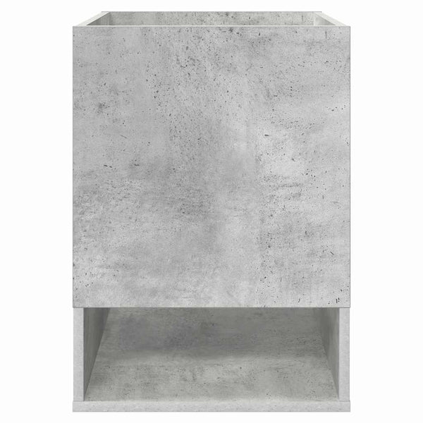 Beistelltisch 2er-Set Beton Grau