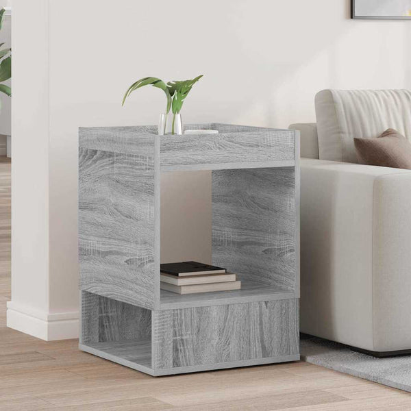 Beistelltisch Sonoma Grau 40x40x56cm