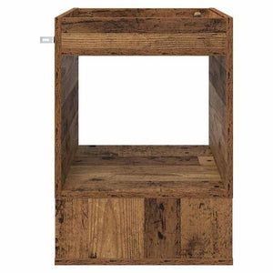 Beistelltisch 2er-Set Altholz 40x40x56cm