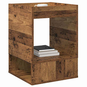 Beistelltisch 2er-Set Altholz 40x40x56cm