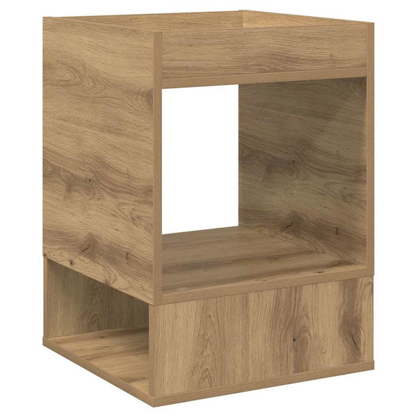 Beistelltisch 2er Set Eiche 40x40x56 cm
