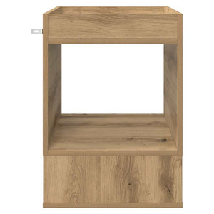 Beistelltisch 2er Set Eiche 40x40x56 cm