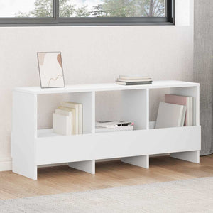 Weißes Magazinregal 102x30x45 cm