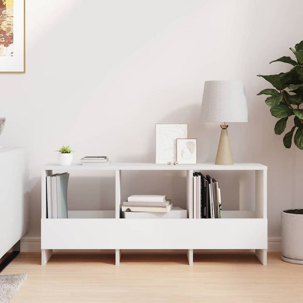 Weißes Magazinregal 102x30x45 cm