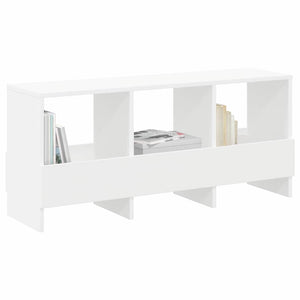 Weißes Magazinregal 102x30x45 cm
