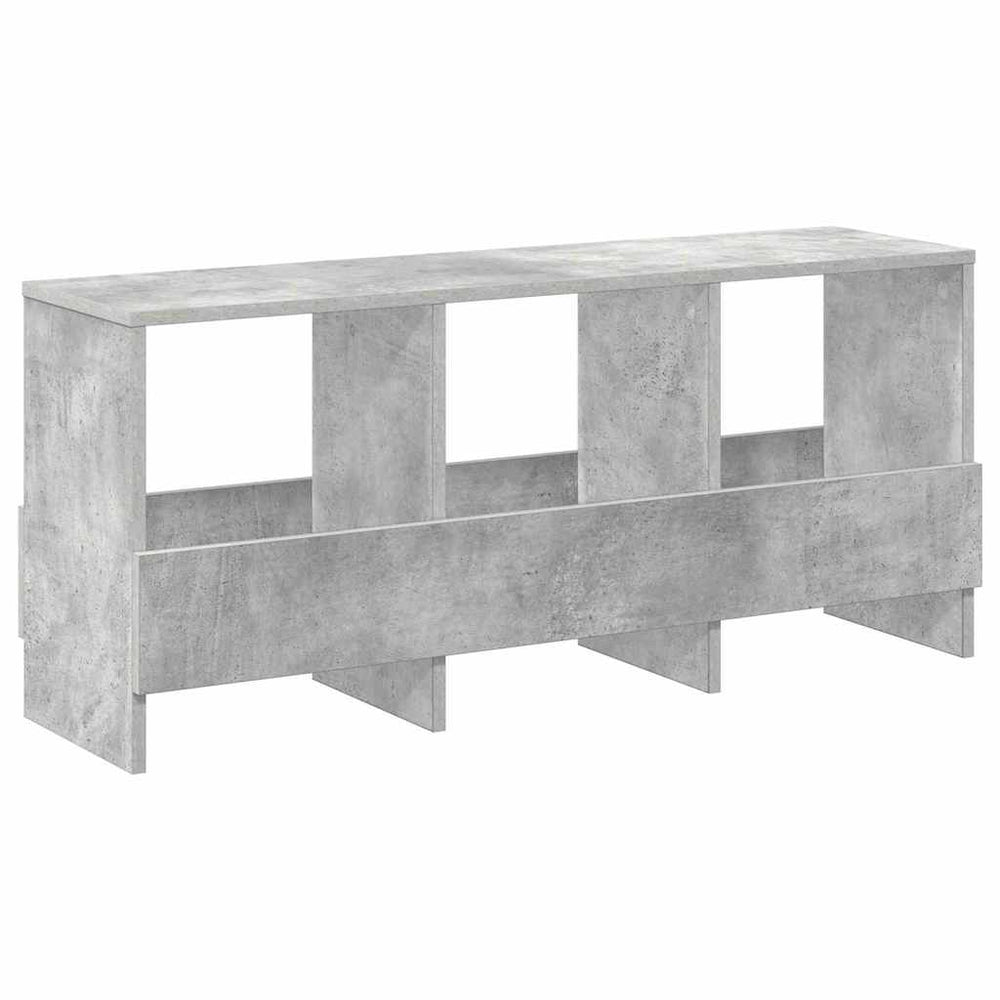 Magazinregal Beton Grau 102x30x45cm