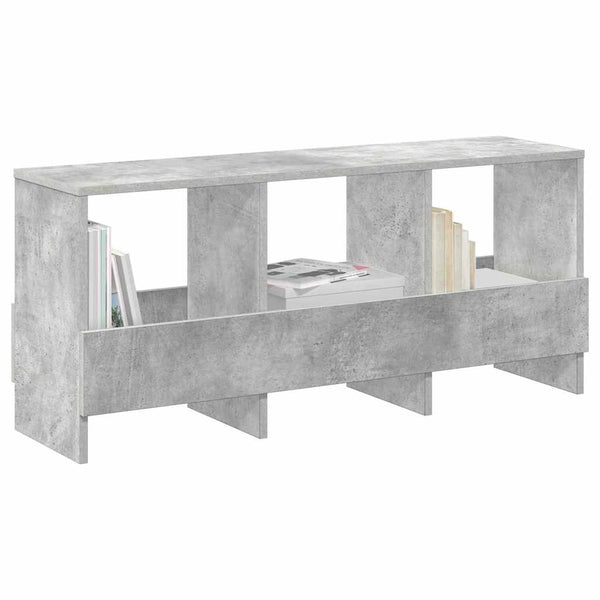 Magazinregal Beton Grau 102x30x45cm