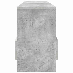 Magazinregal Beton Grau 102x30x45cm