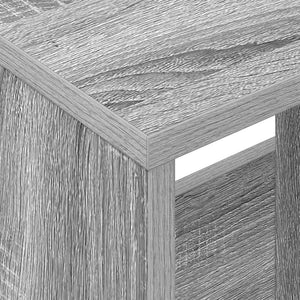 Magazinregal Grau Sonoma 102x30x45cm