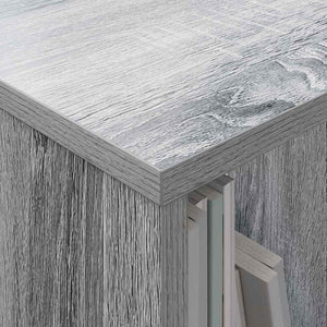 Magazinregal Grau Sonoma 102x30x45cm