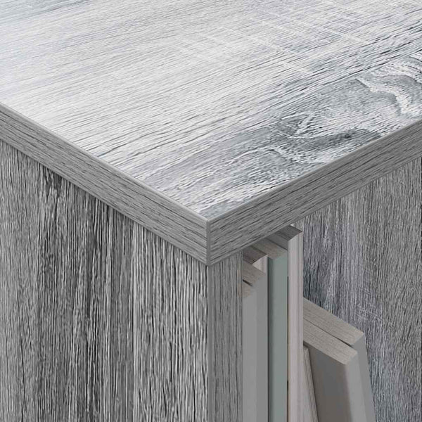 Magazinregal Grau Sonoma 102x30x45cm